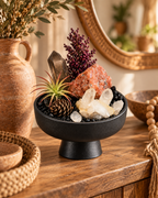 Warm Current — Smoky Quartz & Clear Quartz Crystal Garden