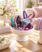 Iris Haven — Amethyst Crystal Garden