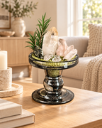 Clear Grove — Clear Quartz & Green Aventurine Crystal Garden