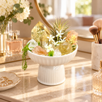 Golden Petal — Citrine & Clear Quartz Crystal Garden