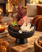 Warm Current — Smoky Quartz & Clear Quartz Crystal Garden