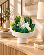 Verdant Atlas — Malachite & Green Fluorite Crystal Garden