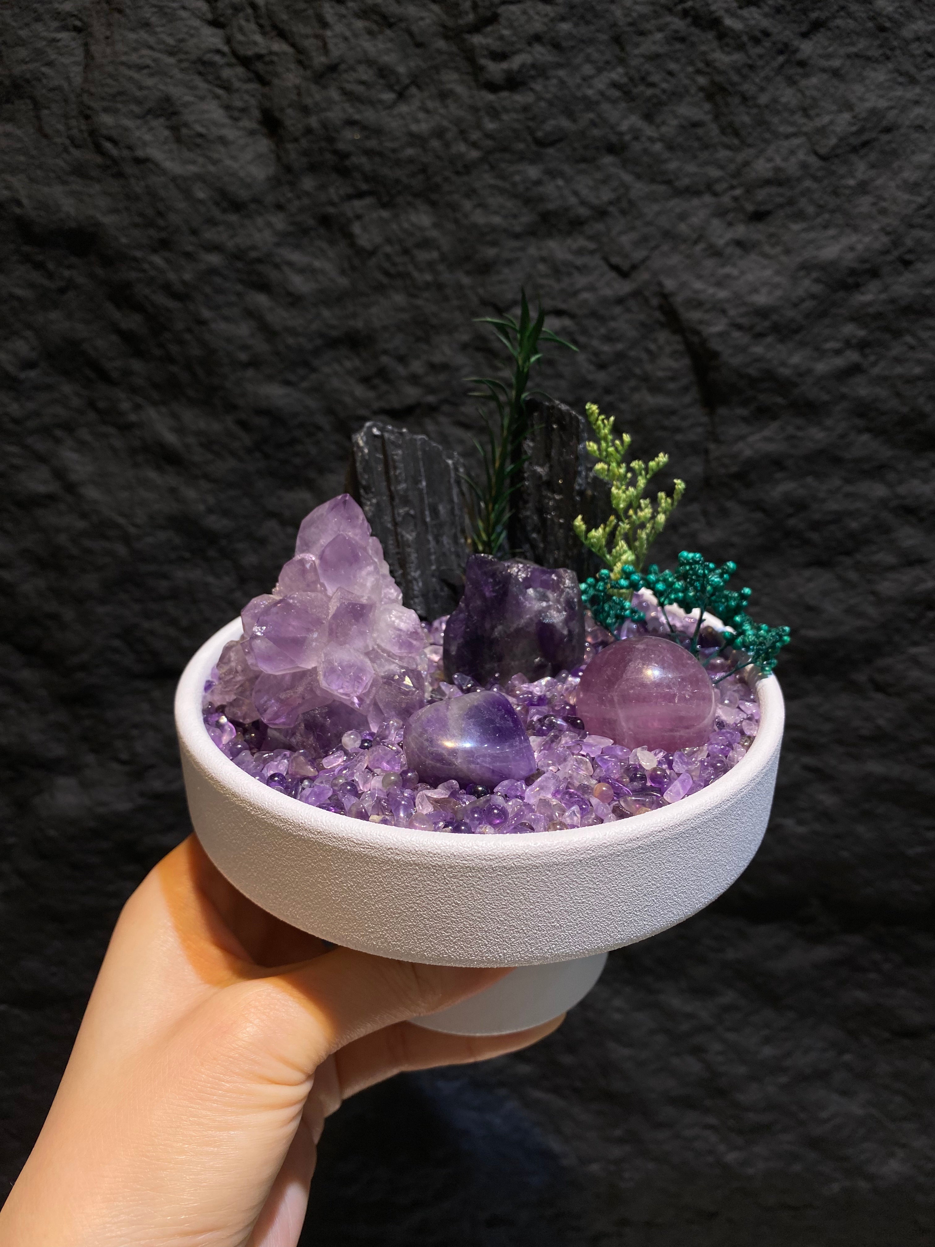 Amethyst Crystal Garden