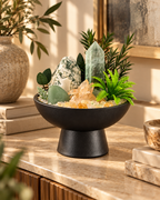 Forest Quartz — Green Fluorite & Clear Quartz Crystal Garden