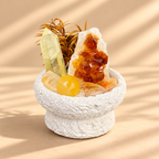 Citrus Ember — Citrine & Carnelian Crystal Garden
