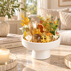 Autumn Clarity — Carnelian & Clear Quartz Crystal Garden