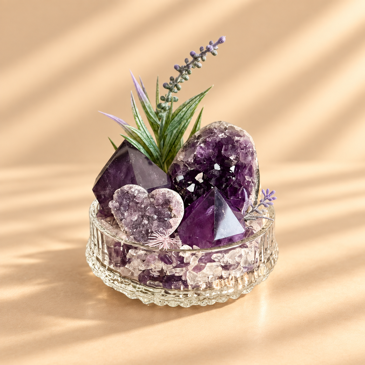Purple Constellation — Amethyst Crystal Garden