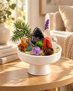 Amethyst Ember — Amethyst & Clear Quartz Crystal Garden