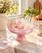 Rosy Clarity — Rose Quartz & Clear Quartz Crystal Garden