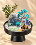 Blue Haven — Fluorite & Quartz Crystal Garden