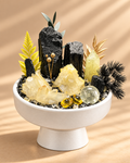 Solar Sentinel — Black Tourmaline Crystal Garden