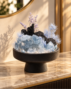 Arctic Shadow — Black Tourmaline Crystal Garden lifestyle view 1