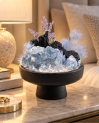 Arctic Shadow — Black Tourmaline Crystal Garden lifestyle view 3