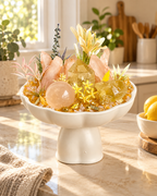 Honey Blush — Citrine & Rose Quartz Crystal Garden