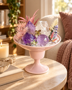 Lavender Orbit — Amethyst & Clear Quartz Crystal Garden