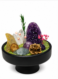 Mixed Gemstone Crystal Garden