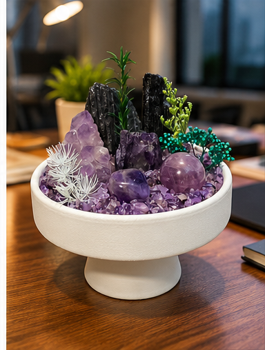 Amethyst Crystal Garden