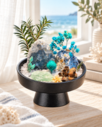 Blue Haven — Fluorite & Quartz Crystal Garden
