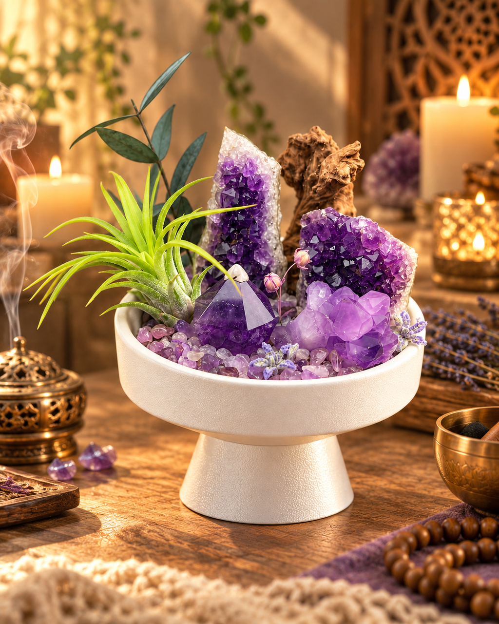 Violet Archive — Amethyst Crystal Garden