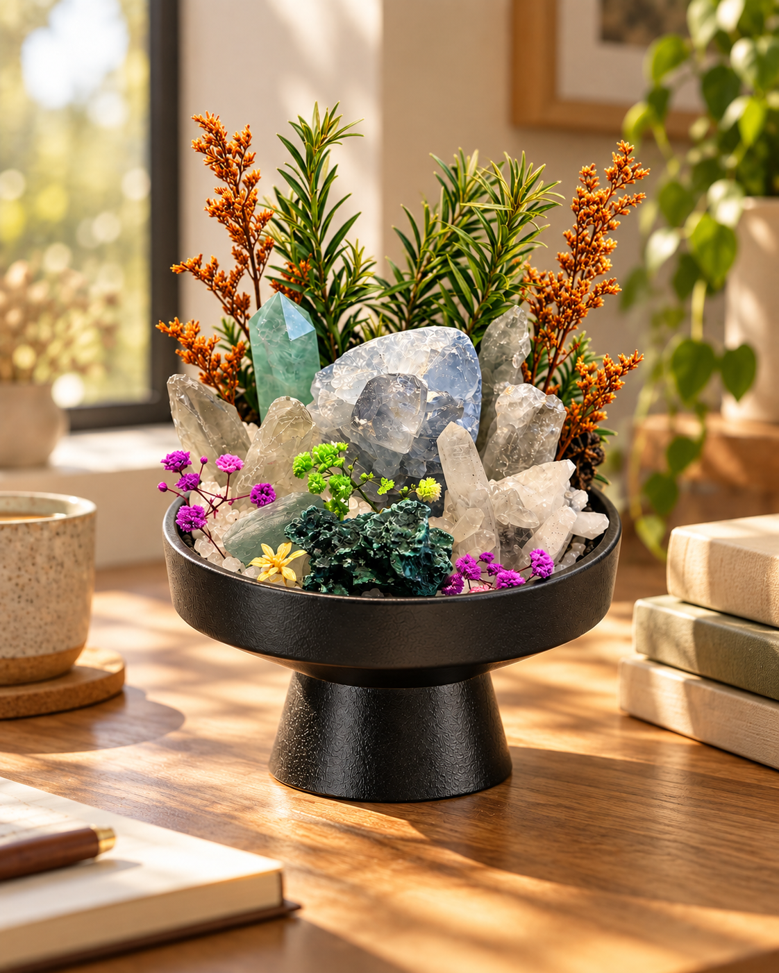 Crystal Grove — Clear Quartz Crystal Garden