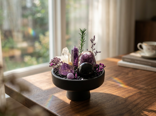 Amethyst Crystal Garden